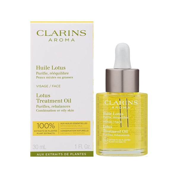 Clarins Clarins Lotus Face Treatment Oil Oily-Combination Skin 30ml - Health & Beauty > Personal Care > Cosmetics > Skin Care
