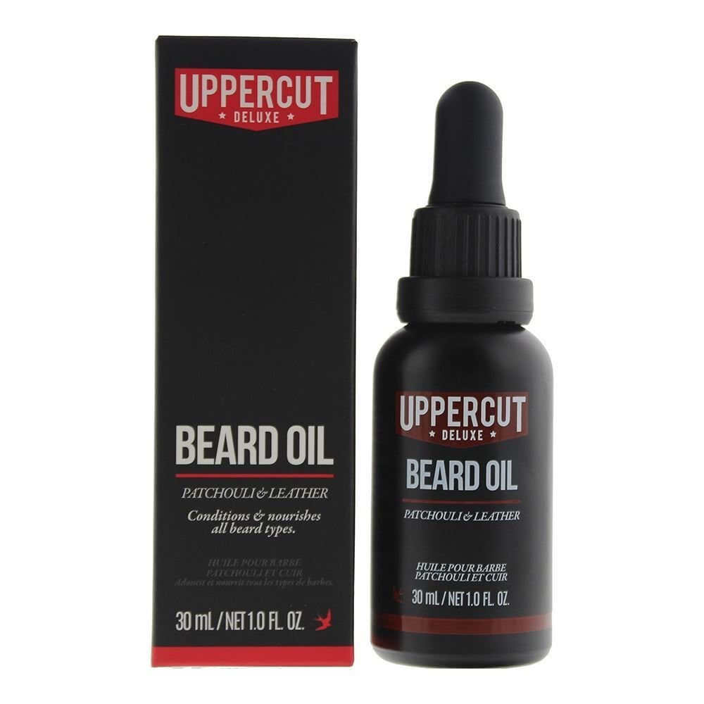Uppercut Deluxe Uppercut Deluxe Patchouli & Leather Beard Oil 30ml - Health & Beauty > Personal Care > Cosmetics .