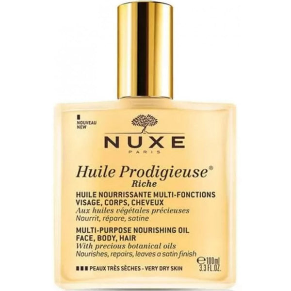 Nuxe Nuxe Huile Prodigieuse Riche Multi-Purpose Dry Oil Spray 100ml - Health & Beauty > Personal Care > Cosmetics > Skin Care > Body Oil .