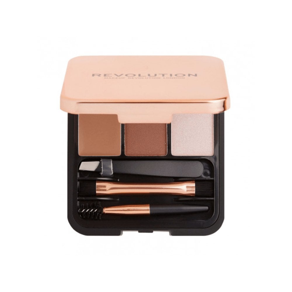 Revolution London Revolution London Makeup Revolution Brow Eyebrow Sculpt Kit - Medium Brown - Health & Beauty > Personal Care > Cosmetics > Makeup > Eye Makeup > Eyebrow Enhancers Eyebrow Enhancer