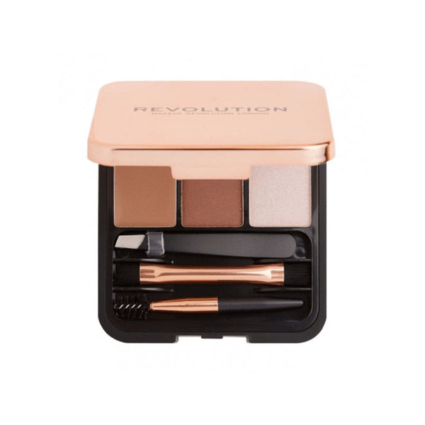 Revolution London Revolution London Makeup Revolution Brow Eyebrow Sculpt Kit - Medium Brown - Health & Beauty > Personal Care > Cosmetics > Makeup > Eye Makeup > Eyebrow Enhancers Eyebrow Enhancer