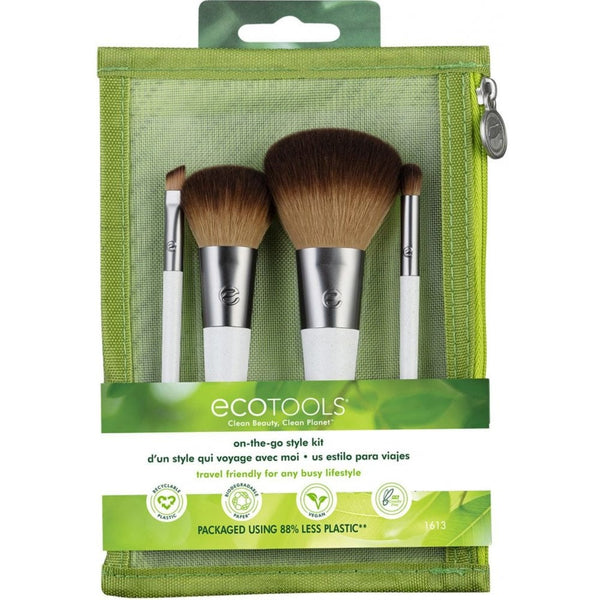 ECOTOOLS EcoTools on The Go Style Kit Makeup Brushes 5 Pieces -