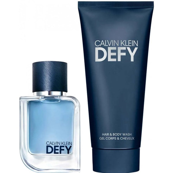 Calvin Klein Calvin Klein Defy Gift Set 50ml EDT Spray + 100ml Shower Gel - Health & Beauty > Personal Care > Cosmetics > Perfumes & Colognes > Eaux De Toilette EDT