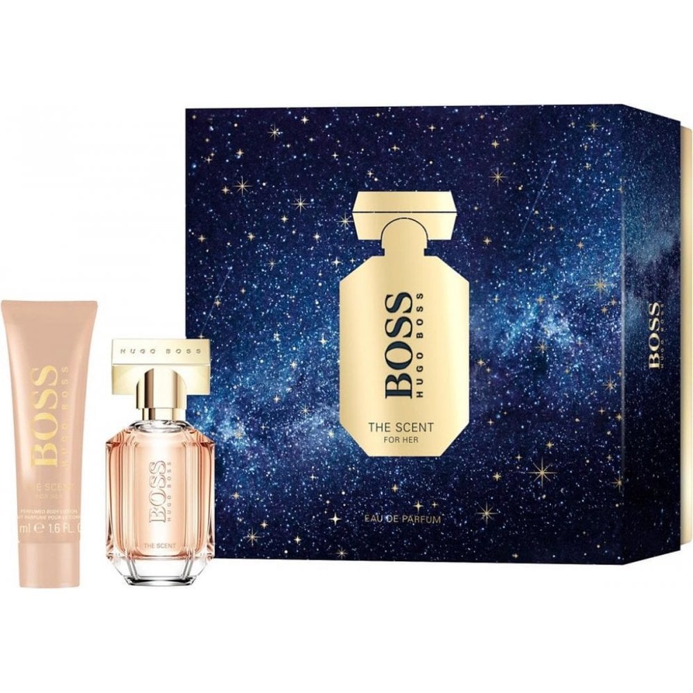 Hugo Boss Hugo Boss The Scent For Her 2 Piece Gift Set: EDP 30ml - Body Lotion 50ml - Health & Beauty > Personal Care > Cosmetics > Perfumes & Colognes EDP
