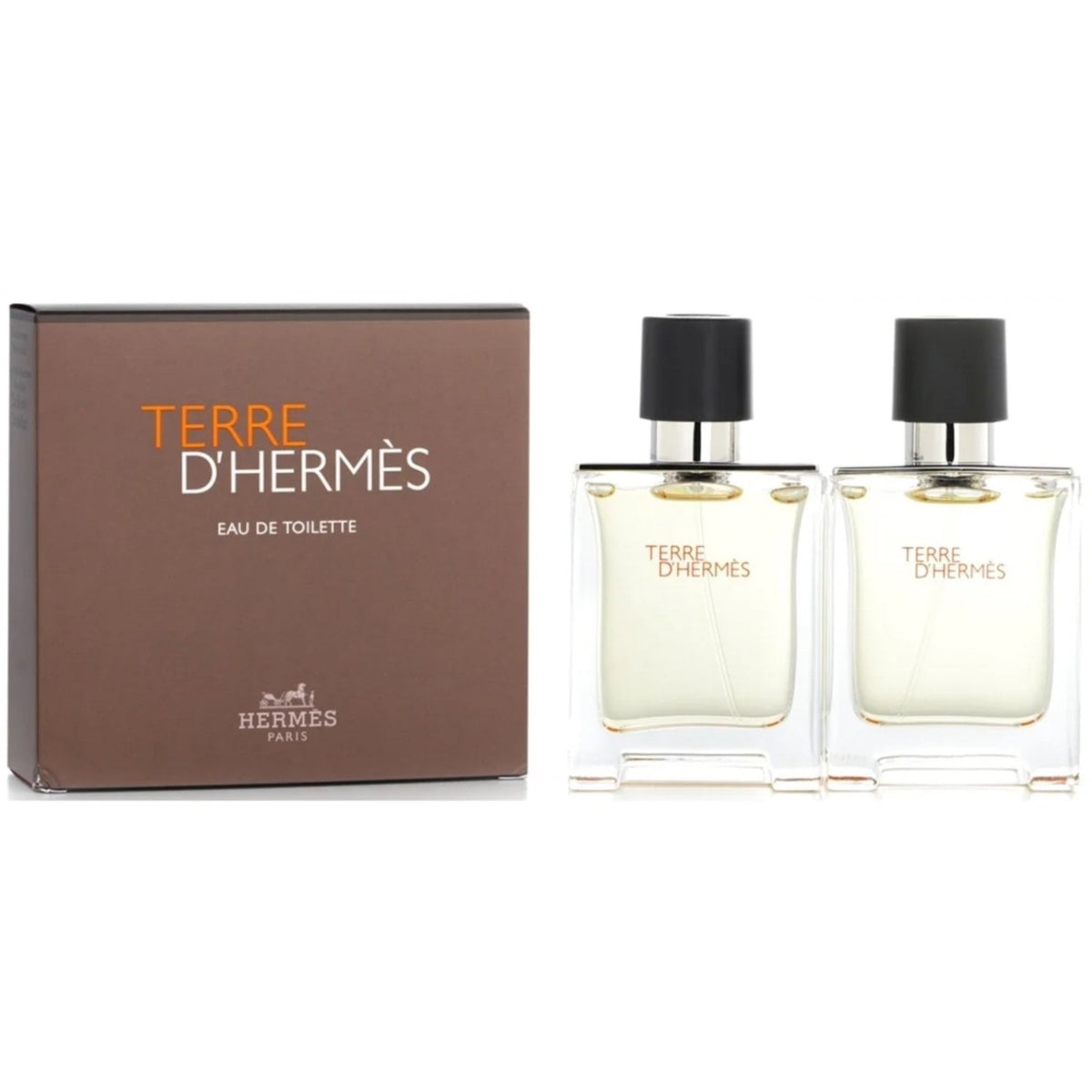 Hermes Hermes Men's Terre D'Hermes Gift Set 2 X 50ml EDT Spray - Health & Beauty > Personal Care > Cosmetics > Perfumes & Colognes > Eaux De Toilette EDT