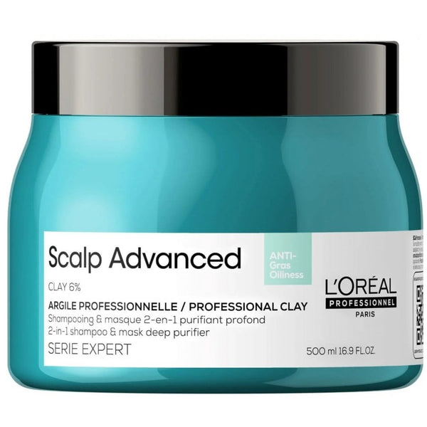 Loreal Scalp Advanced Anti-Oiliness 2-in-1 Purifier Clay 500ml - Health & Beauty > Personal Care > Cosmetics > Skin Care > Anti-Aging Skin Care .