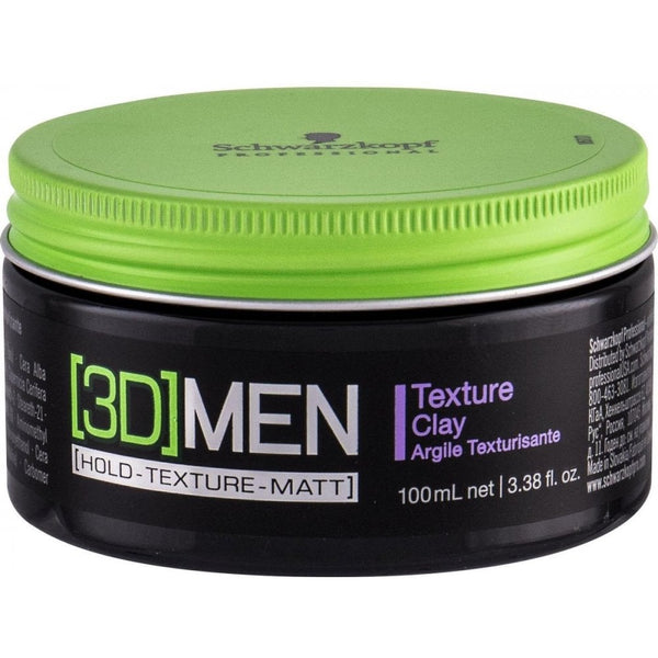 Schwarzkopf Professional 3D Men Texture Clay 100ml