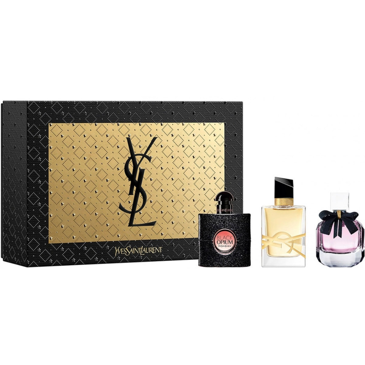 YSL YSL Miniature Gift Set 7.5ml Libre EDP + 7.5ml Mon Paris EDP + 7.5ml Black Opium EDP - Health & Beauty > Personal Care > Cosmetics > Perfumes & Colognes EDP