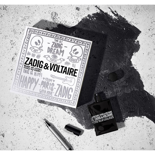 Zadig & Voltaire Zadig & Voltaire This Is Him! Gift Set: 50ml EDT Spray + Shower Gel 50ml - Health & Beauty > Personal Care > Cosmetics > Bath & Body Gift Sets