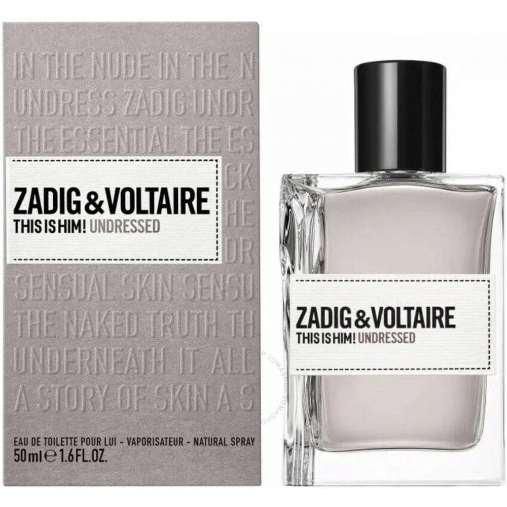 Zadig & Voltaire Zadig & Voltaire This Is Him! Undressed 50ml EDT Spray - Health & Beauty > Personal Care > Cosmetics > Perfumes & Colognes > Eaux De Toilette