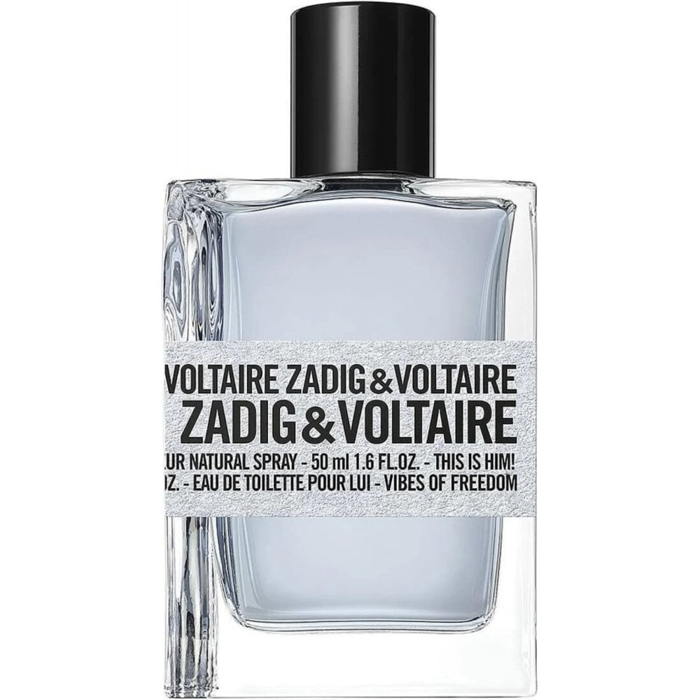 Zadig & Voltaire Zadig & Voltaire This Is Him! Vibes Of Freedom 50ml EDT Spray - Health & Beauty > Personal Care > Cosmetics > Perfumes & Colognes > Eaux De Toilette