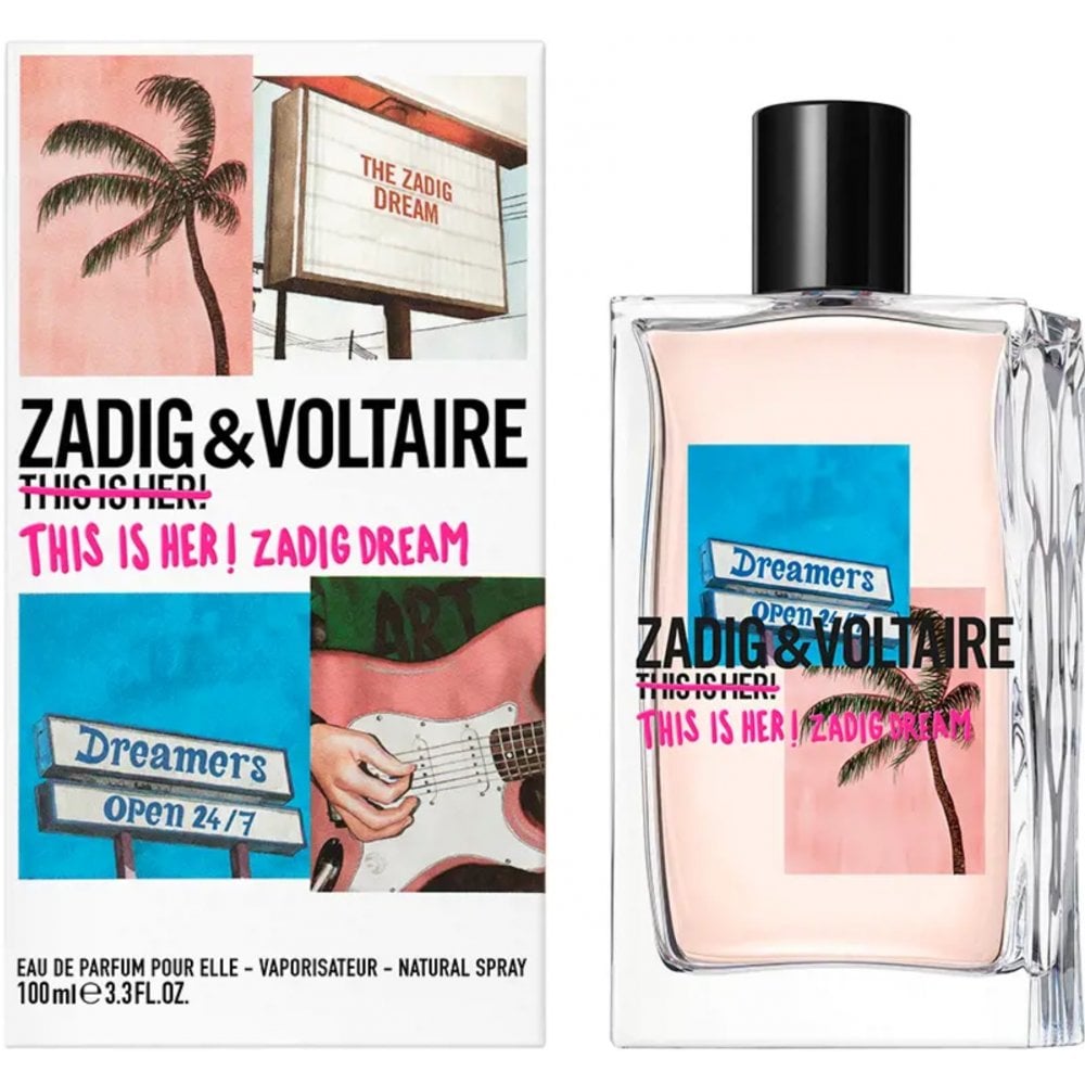 Zadig & Voltaire Zadig & Voltaire This Is Her! Zadig Dream 100ml EDP Spray - Health & Beauty > Personal Care > Cosmetics > Perfumes & Colognes > Eaux de Parfum
