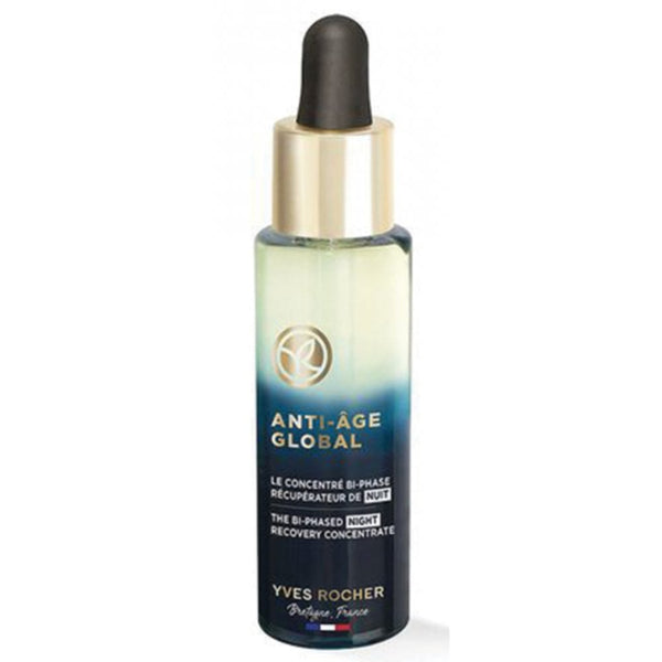 Yves Rocher Yves Rocher Anti Age Global The Bi-Phased Night Recovery Concentrate Serum 30ml - Health & Beauty > Personal Care > Cosmetics > Skin Care > Face Serums