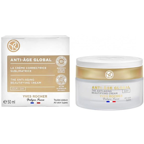 Yves Rocher Yves Rocher Anti Age Global Beautyfying Day Cream 50ml - Health & Beauty > Personal Care > Cosmetics > Skin Care > Anti-Aging Skin Care