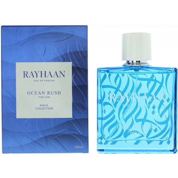 Rayhaan Rayhaan Ocean Rush 100ml EDP Spray - Health & Beauty > Personal Care > Cosmetics > Perfumes & Colognes > Eaux de Parfum