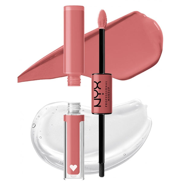 Nyx NYX Shine Loud Duo Lip Colour 3.4ml - Cash Flow - Health & Beauty > Personal Care > Cosmetics > Makeup > Lip Makeup > Lip Gloss