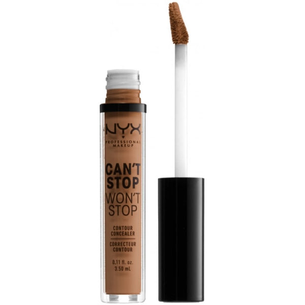 Nyx NYX Can't Stop Won't Stop 24H Concealer 3.5ml - Mahogany - Health & Beauty > Personal Care > Cosmetics > Makeup > Face Makeup > Foundations & Concealers