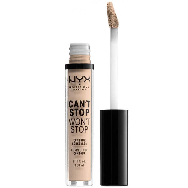 Nyx NYX Can't Stop Won't Stop 24H Concealer 3.5ml - Alabaster - Health & Beauty > Personal Care > Cosmetics > Makeup > Face Makeup > Foundations & Concealers
