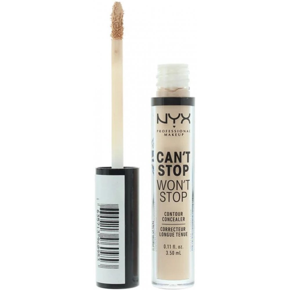 Nyx NYX Can't Stop Won't Stop 24H Concealer 3.5ml - Vanilla - Health & Beauty > Personal Care > Cosmetics > Makeup > Face Makeup > Foundations & Concealers