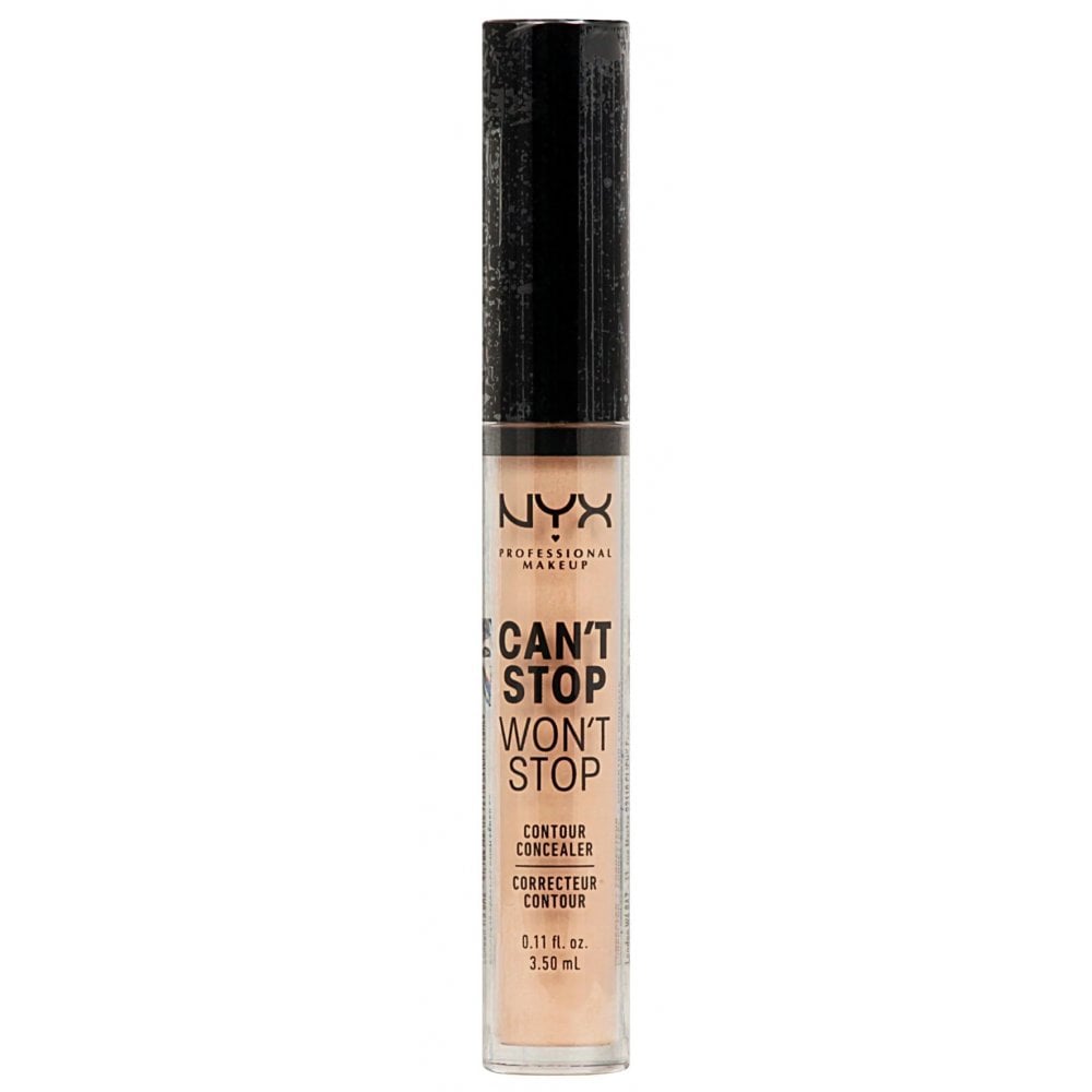 Nyx NYX Can't Stop Won't Stop 24H Concealer 3.5ml - Soft Beige - Health & Beauty > Personal Care > Cosmetics > Makeup > Face Makeup > Foundations & Concealers