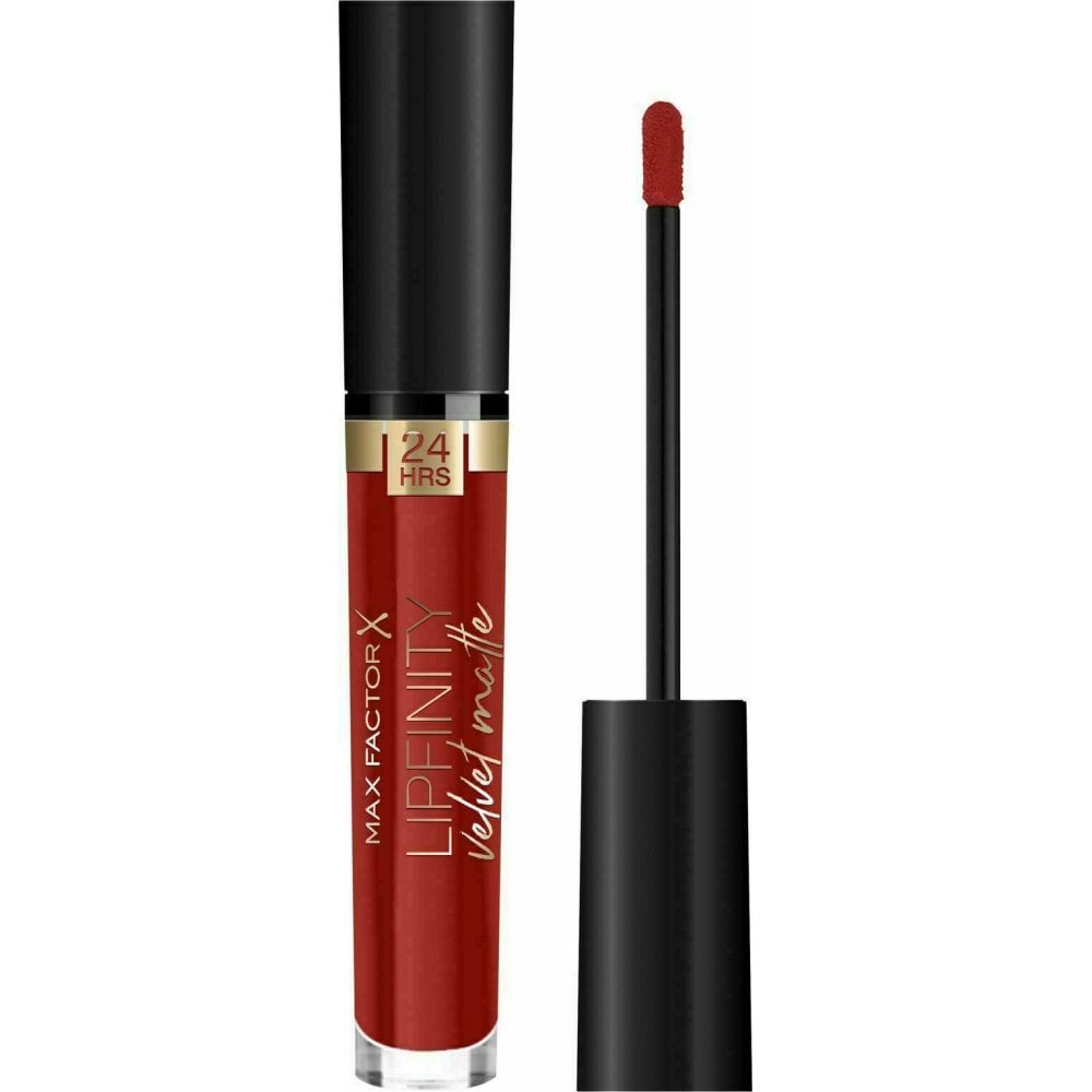 MAX FACTOR Max Factor Lipfinity Velvet Matte Liquid Lipstick 3.5ml - 90 Red Allure - Health & Beauty > Personal Care > Cosmetics > Makeup > Lip Makeup > Lipsticks
