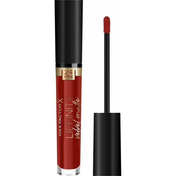 MAX FACTOR Max Factor Lipfinity Velvet Matte Liquid Lipstick 3.5ml - 90 Red Allure - Health & Beauty > Personal Care > Cosmetics > Makeup > Lip Makeup > Lipsticks