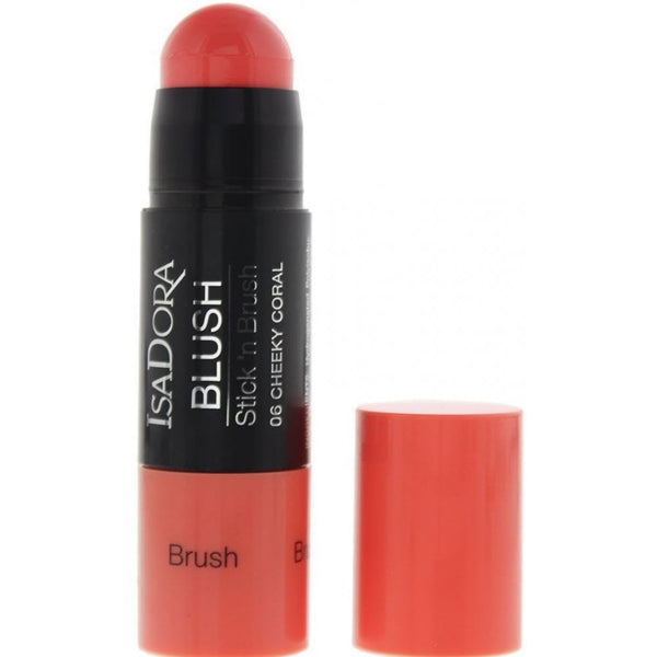 IsaDora Isadora Blush Stick 'N Brush Blush 7.2g - 06 Cheeky Coral -