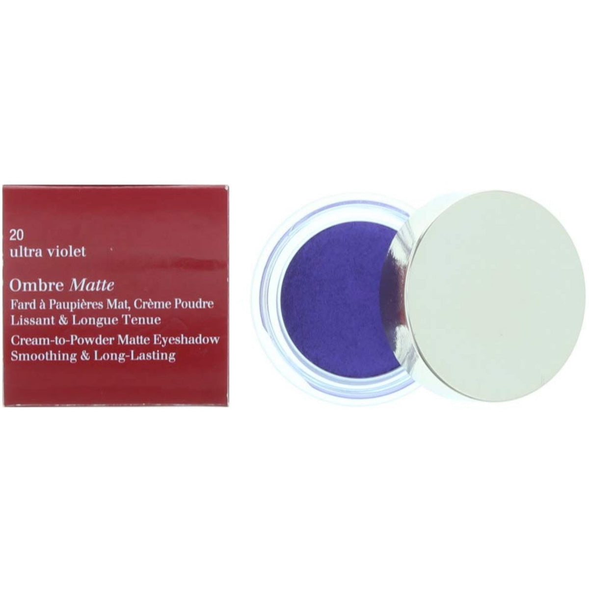 Clarins Clarins Ombre Matte Eye Shadow 7G - 20 Ultra Violet - Health & Beauty > Personal Care > Cosmetics > Makeup > Eye Makeup > Eye Shadows Cosmetics