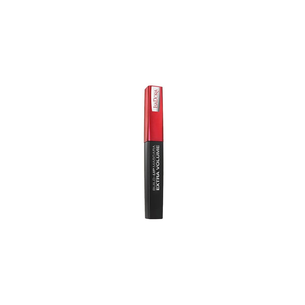 IsaDora Isadora Build-Up Extra Volume Mascara 12ml - 01 Super Black - Health & Beauty > Personal Care > Cosmetics > Makeup > Eye Makeup > Mascaras