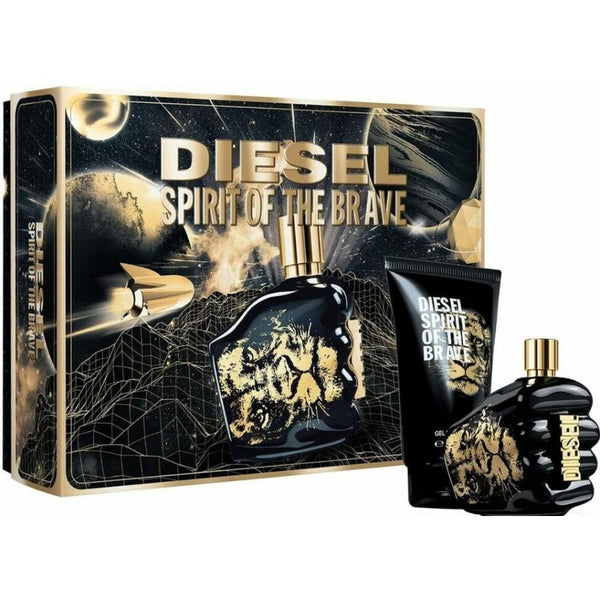Diesel Diesel Spirit Of The Brave Pour Homme Gift Set 50ml EDT Spray + 100ml Shower Gel -