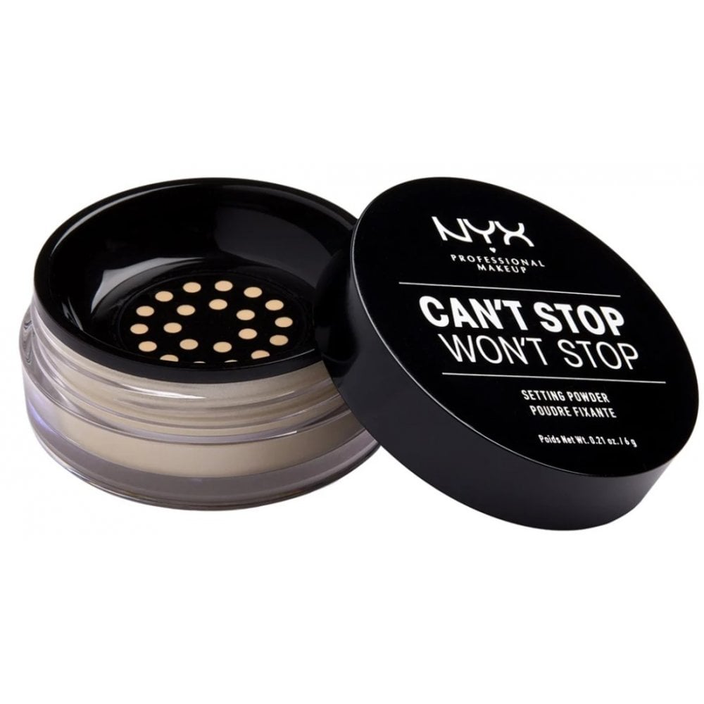 Nyx NYX Can't Stop Won't Stop Setting Powder 6g - Light Medium - Health & Beauty > Personal Care > Cosmetics > Makeup > Face Makeup > Face Powder