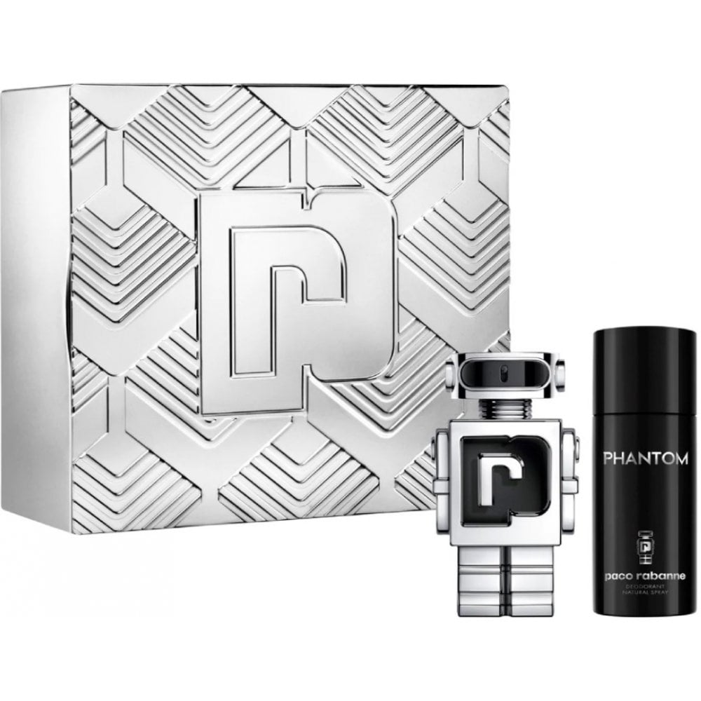 Paco Rabanne Paco Rabanne Phantom Gift Set: 100ml EDT Spray + Deodorant Spray 150ml - Health & Beauty > Personal Care > Cosmetics > Perfumes & Colognes > Eaux De Toilette EDT