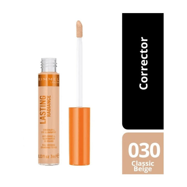 Rimmel Rimmel Lasting Radiance Full Coverage Concealer - 030 Classic Beige - Health & Beauty > Personal Care > Cosmetics > Makeup > Face Makeup > Foundations & Concealers CONCEALER
