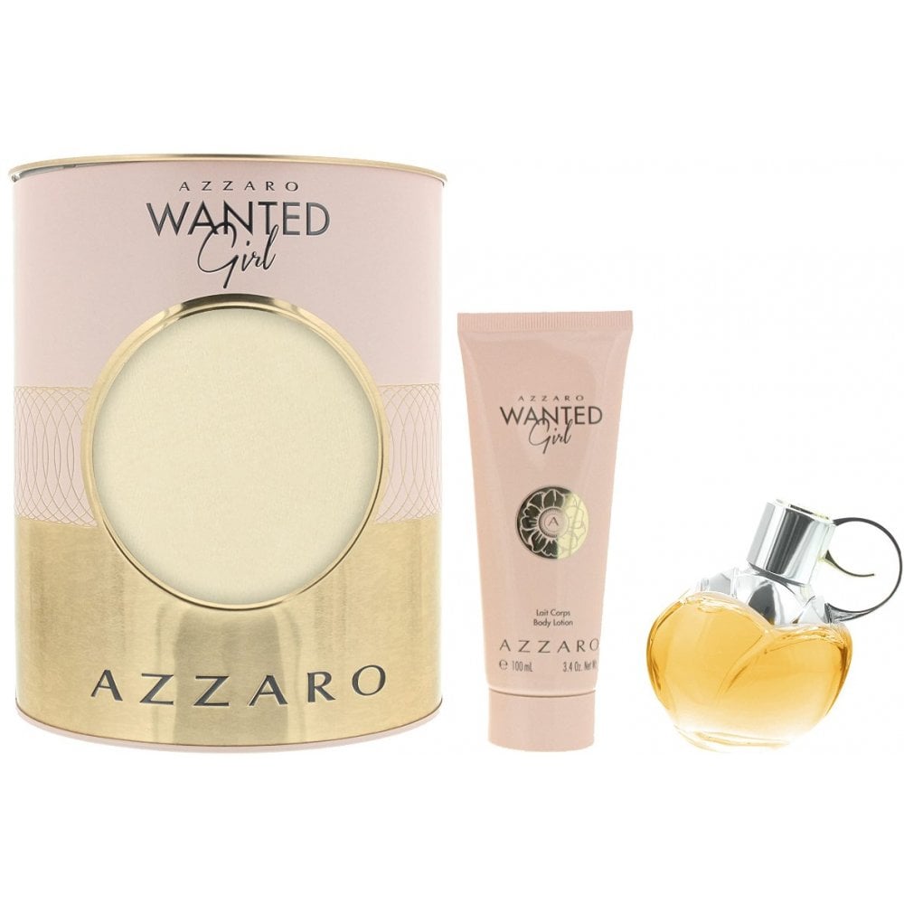 Azzaro Azzaro Wanted Girl Gift Set 50ml EDP Spray + 100ml Body Lotion - Health & Beauty > Personal Care > Cosmetics > Perfumes & Colognes Gift Set