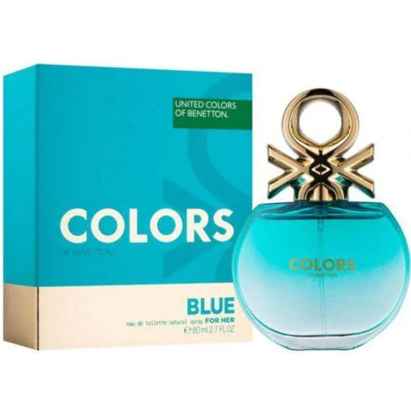 Benetton Benetton Colors De Benetton Blue 80ml EDT Spray - Health & Beauty > Personal Care > Cosmetics > Perfumes & Colognes > Eaux De Toilette EDT