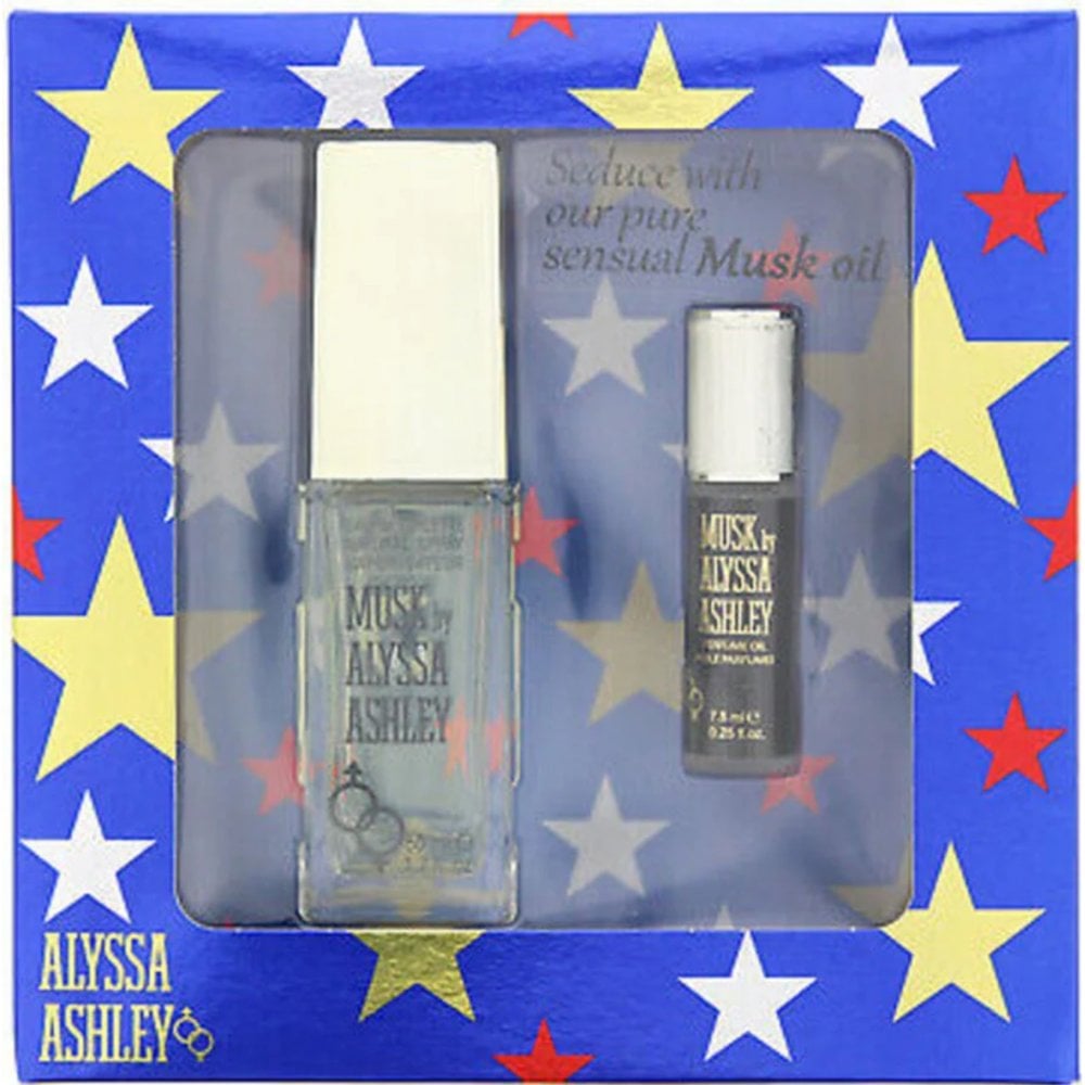 Alyssa Ashley Alyssa Ashley Musk Gift Set 50ml EDT Spray + 7.5Ml Parfum Oil - Health & Beauty > Personal Care > Cosmetics > Perfumes & Colognes Gift Set