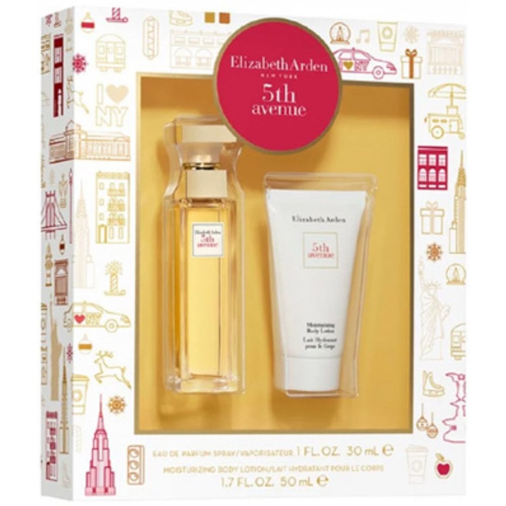 Elizabeth Arden Elizabeth Arden 5th Avenue Gift Set 30ml EDP Spray + Body Lotion 50ml - Health & Beauty > Personal Care > Cosmetics > Perfumes & Colognes Gift Set
