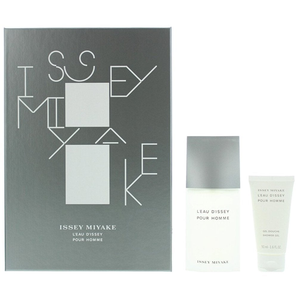 Issey Miyake Issey Miyake Leau Dissey Pour Homme Gift Set 75ml EDT Spray + 50ml Shower Gel - Health & Beauty > Personal Care > Cosmetics > Perfumes & Colognes > Eaux de Parfum Gift Set