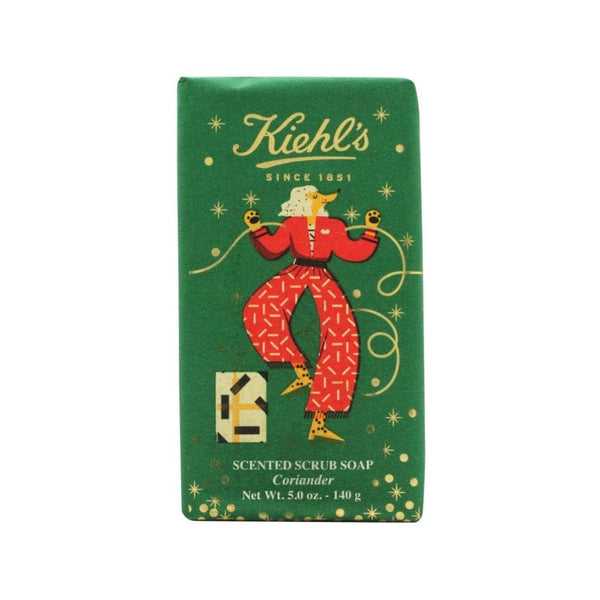 KIEHL'S Kiehls Scented Scrub Bar Soap Coriander 140G - Health & Beauty > Personal Care > Cosmetics > Bath & Body > Body Wash Soap
