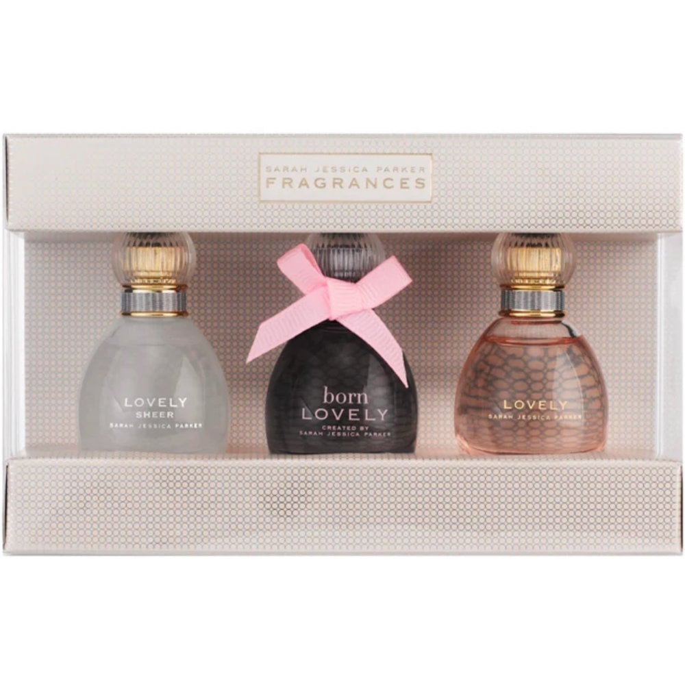 Sarah Jessica Parker Lovely Gift Set Lovely 10ml EDP + Born Lovely 10ml EDP + Lovely Sheer 10ml EDP