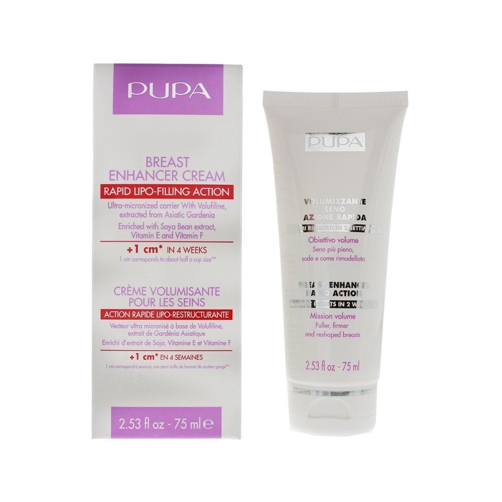 Pupa Pupa Breast Enhancer Rapid Action Cream 75ml - Health & Beauty > Personal Care > Cosmetics > Skin Care > Lotions & Moisturizers