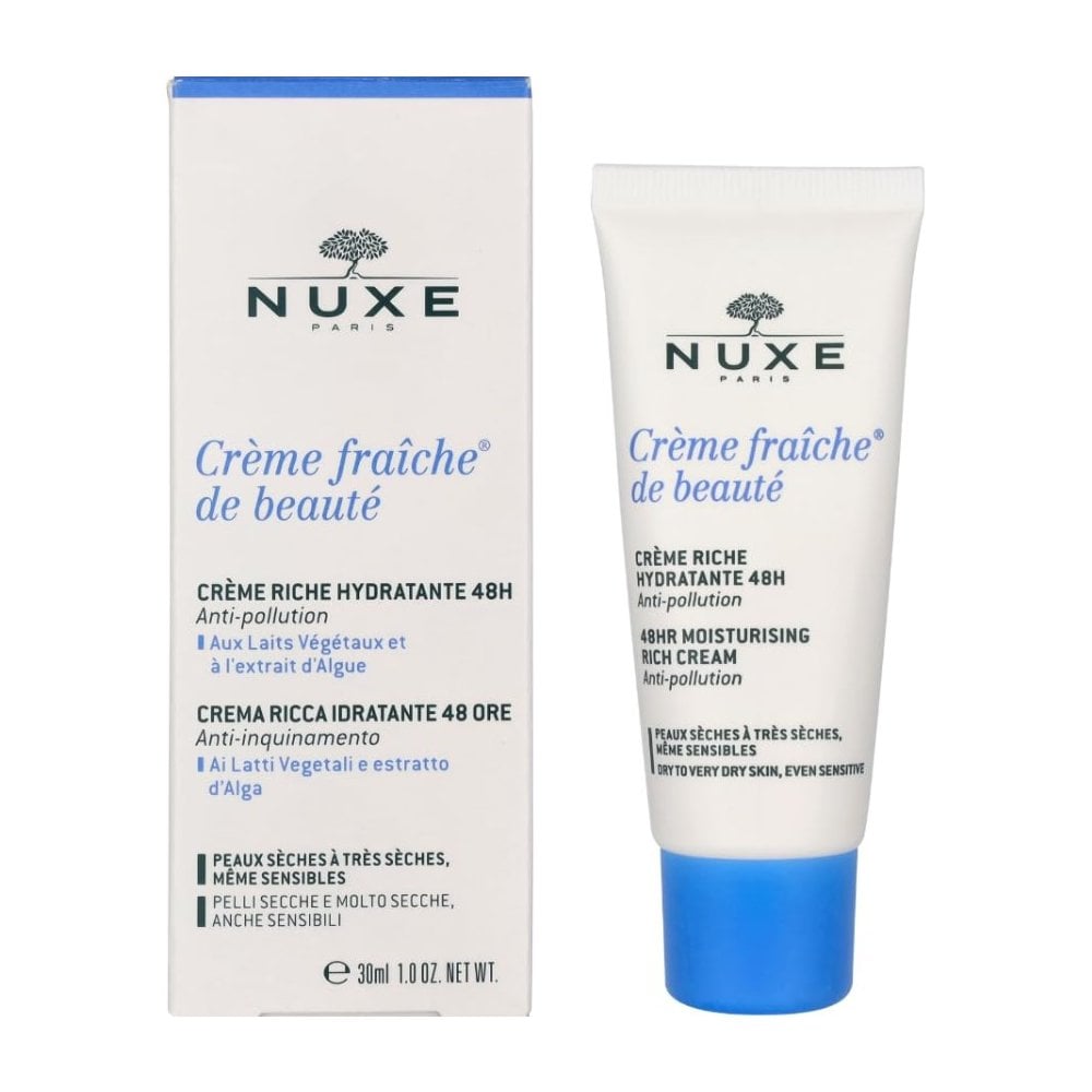 Nuxe Nuxe Creme Fraiche De Beaute De Beaute Rich Moisturizing 48H Cream 30ml - Health & Beauty > Personal Care > Cosmetics > Skin Care > Face Moisturizers