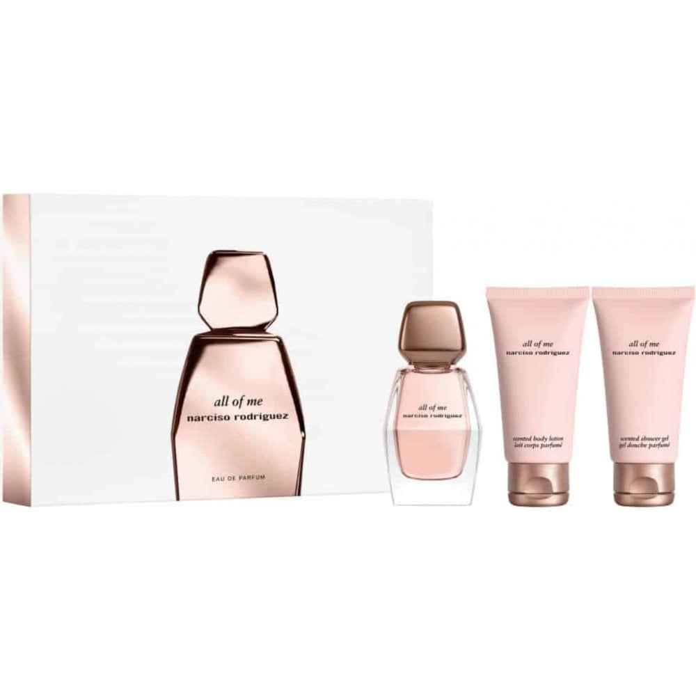 Narciso Rodriguez Narciso Rodriguez All Of Me Gift Set 50ml EDP Spray + Body Lotion 50ml + Shower Gel 50ml - Health & Beauty > Personal Care > Cosmetics > Bath & Body Gift Sets