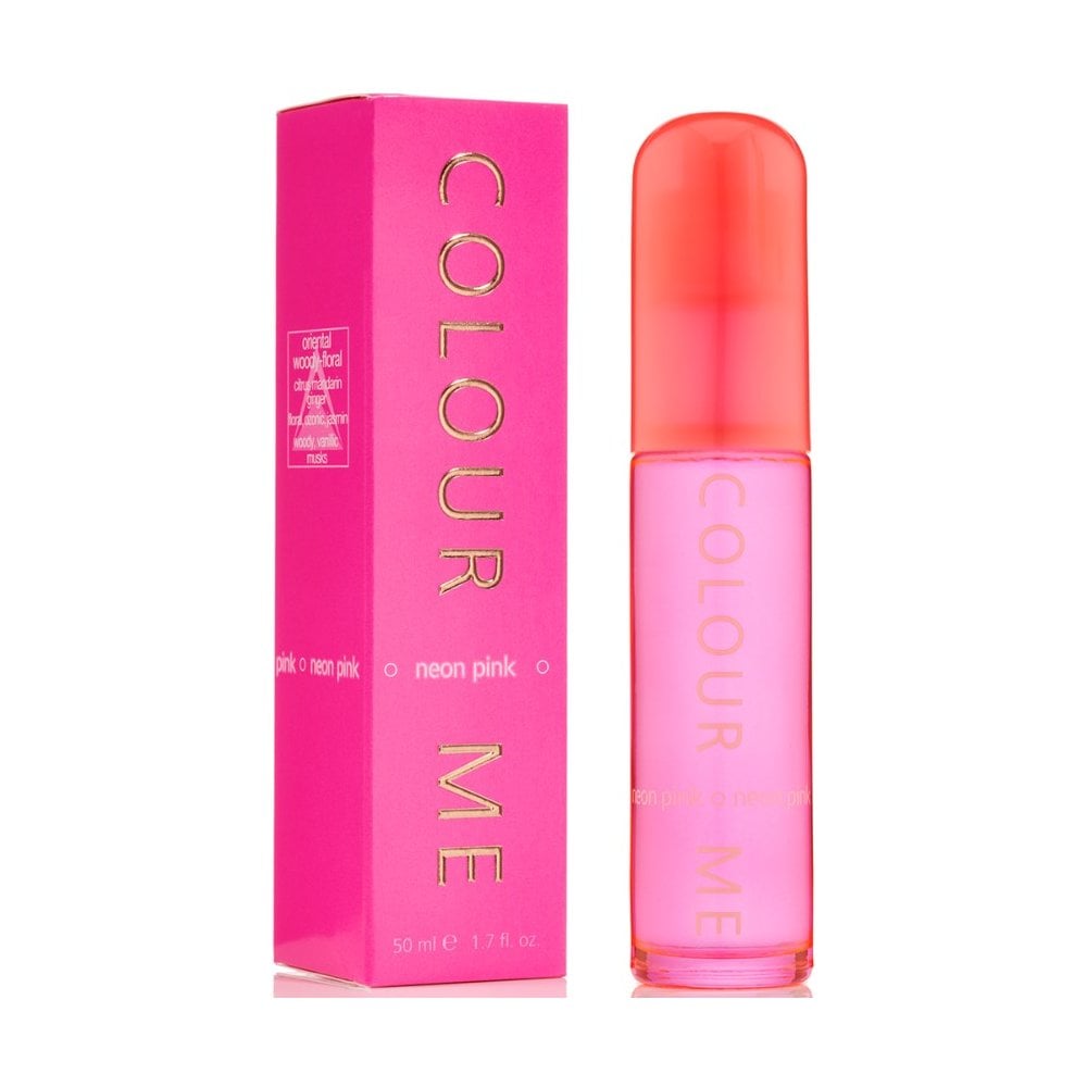 Milton Lloyd Milton Lloyd Colour Me Femme Neon Pink 50ml EDP Spray - Health & Beauty > Personal Care > Cosmetics > Perfumes & Colognes > Eaux de Parfum