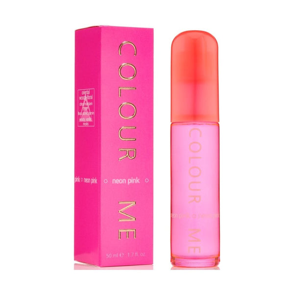 Milton Lloyd Milton Lloyd Colour Me Femme Neon Pink 50ml EDP Spray - Health & Beauty > Personal Care > Cosmetics > Perfumes & Colognes > Eaux de Parfum