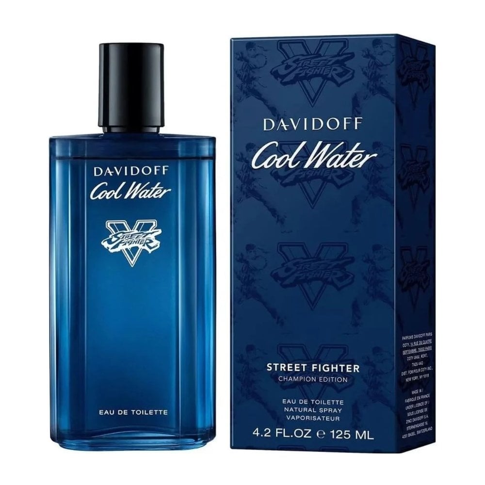 Davidoff Davidoff Cool Water Street Fighter Champion Edition 125ml EDT Spray - Health & Beauty > Personal Care > Cosmetics > Perfumes & Colognes > Eaux De Toilette EDT