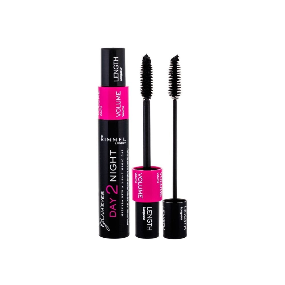 RIMMEL LONDON Rimmel Glam`Eyes Day 2 Night Mascara - 001 Black -