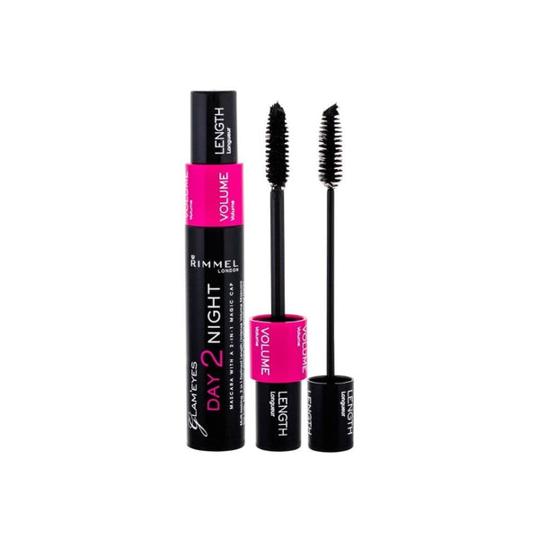 RIMMEL LONDON Rimmel Glam`Eyes Day 2 Night Mascara - 001 Black -