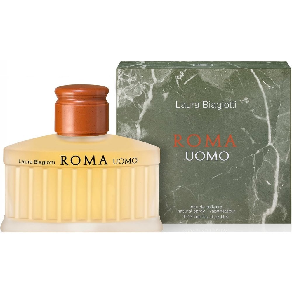 Laura Biagiotti Laura Biagiotti Roma Uomo 125ml EDT Spray - Health & Beauty > Personal Care > Cosmetics > Perfumes & Colognes > Eaux De Toilette EDT