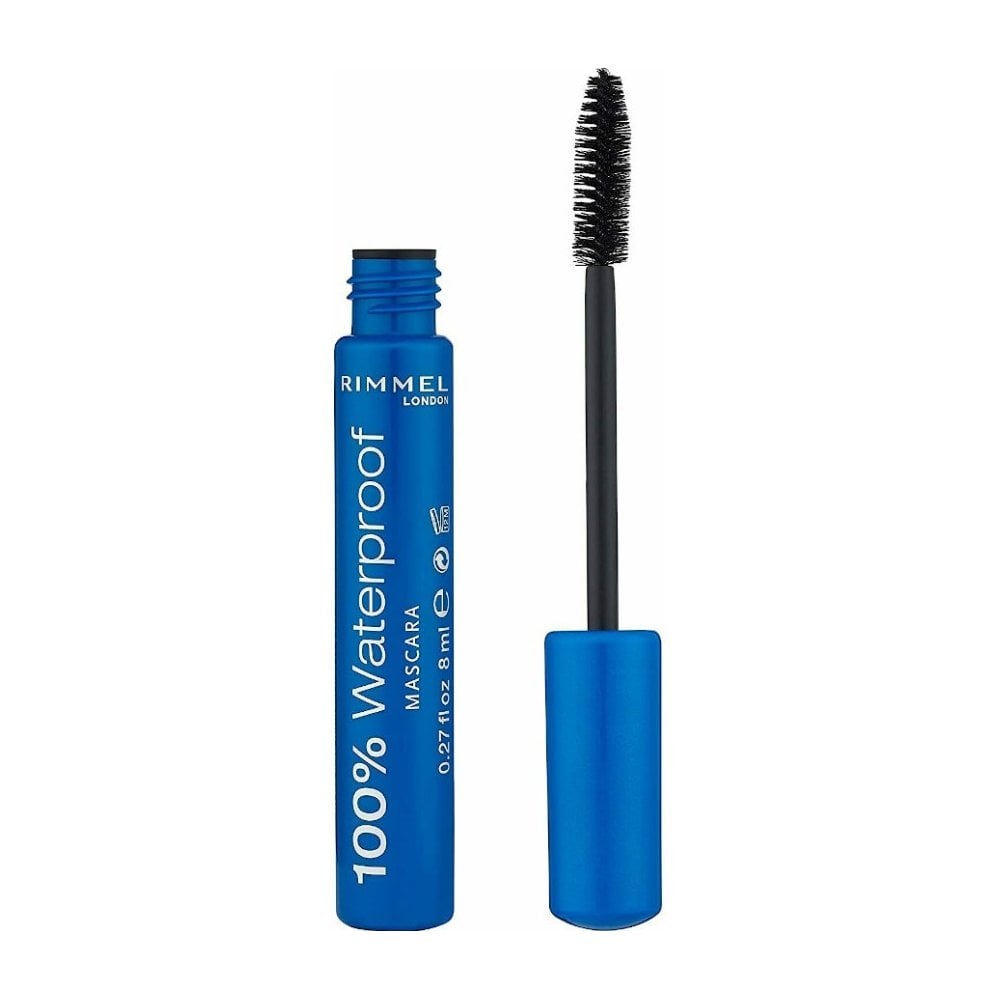 RIMMEL LONDON Rimmel London 100% Waterproof Mascara 8ml - 001 Black Black -